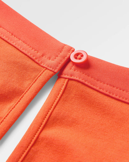 Aria Jumpsuit - Ember Orange - Flatlay