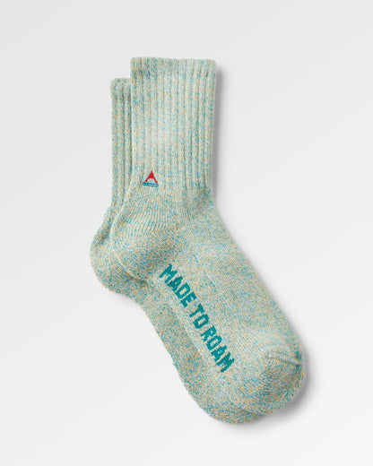 Kiruna Heavy-weight Socks - Birch - Flatlay