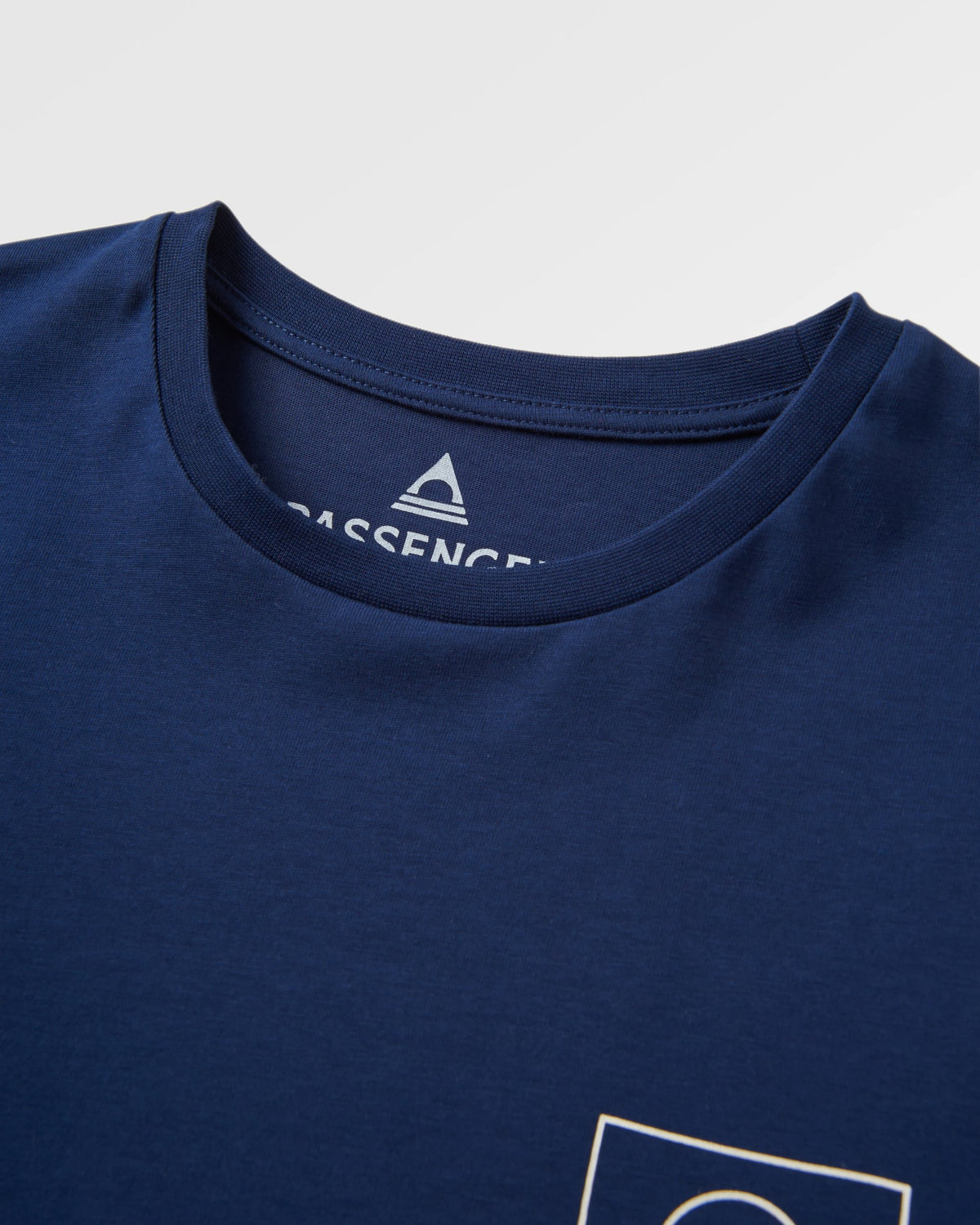 Nova Cotton T-Shirt - Rich Navy - Flatlay