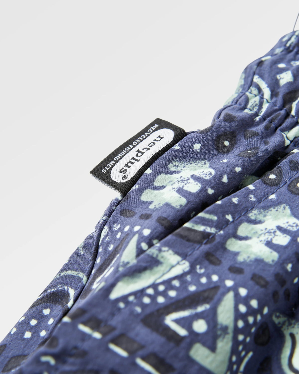 Drifter NetPlus® Beach Linerless Short - Elemental Geo Purple Indigo - Flatlay
