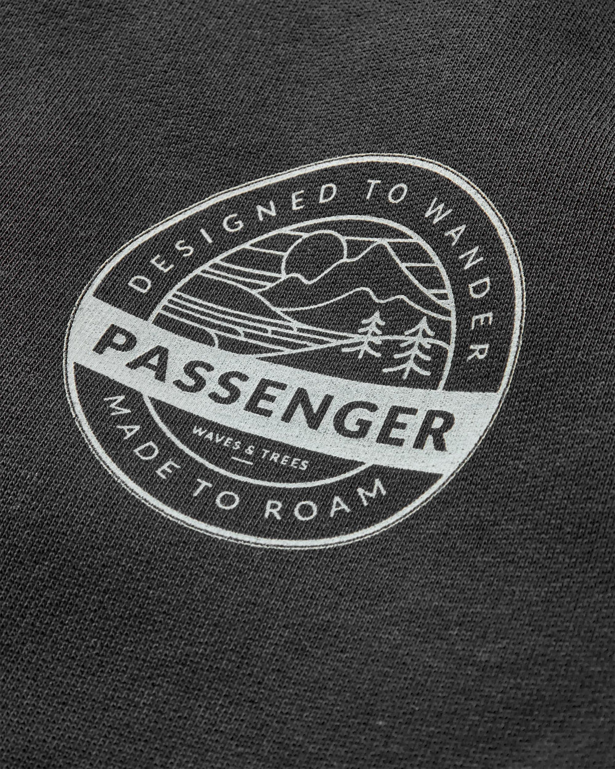 Odyssey Sweatshirt - Black - Flatlay