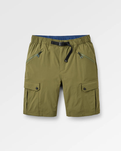Stride Trail Short - Khaki - Flatlay