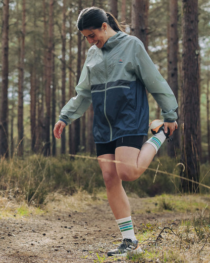 Viento Windshell Jacket - Pistachio/Dark Denim - Lifestyle