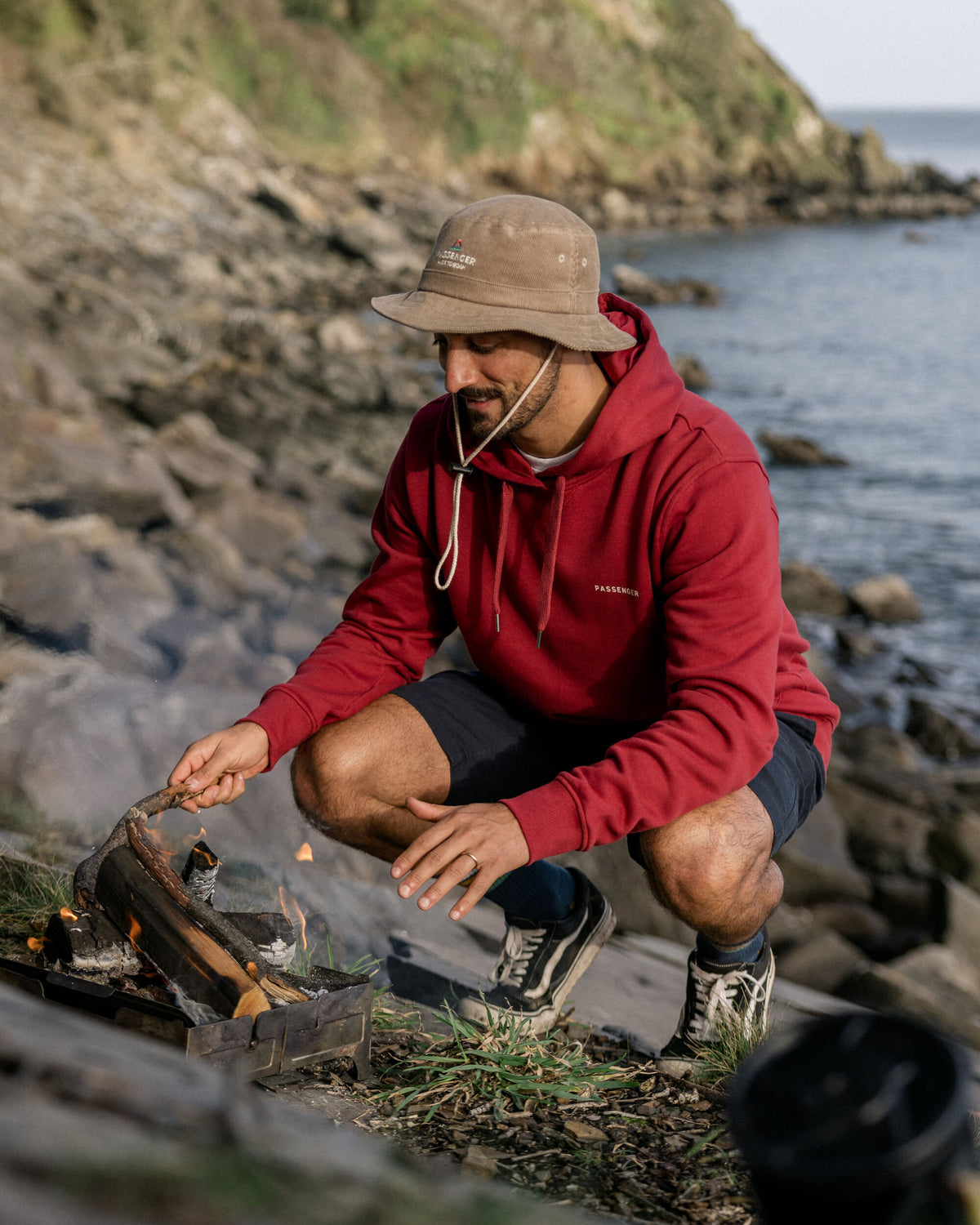 Made To Roam Hoodie - Forest Berry - Lifestyle
