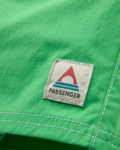 Searcher Longer Line 10" Boardshort - True Green - Flatlay