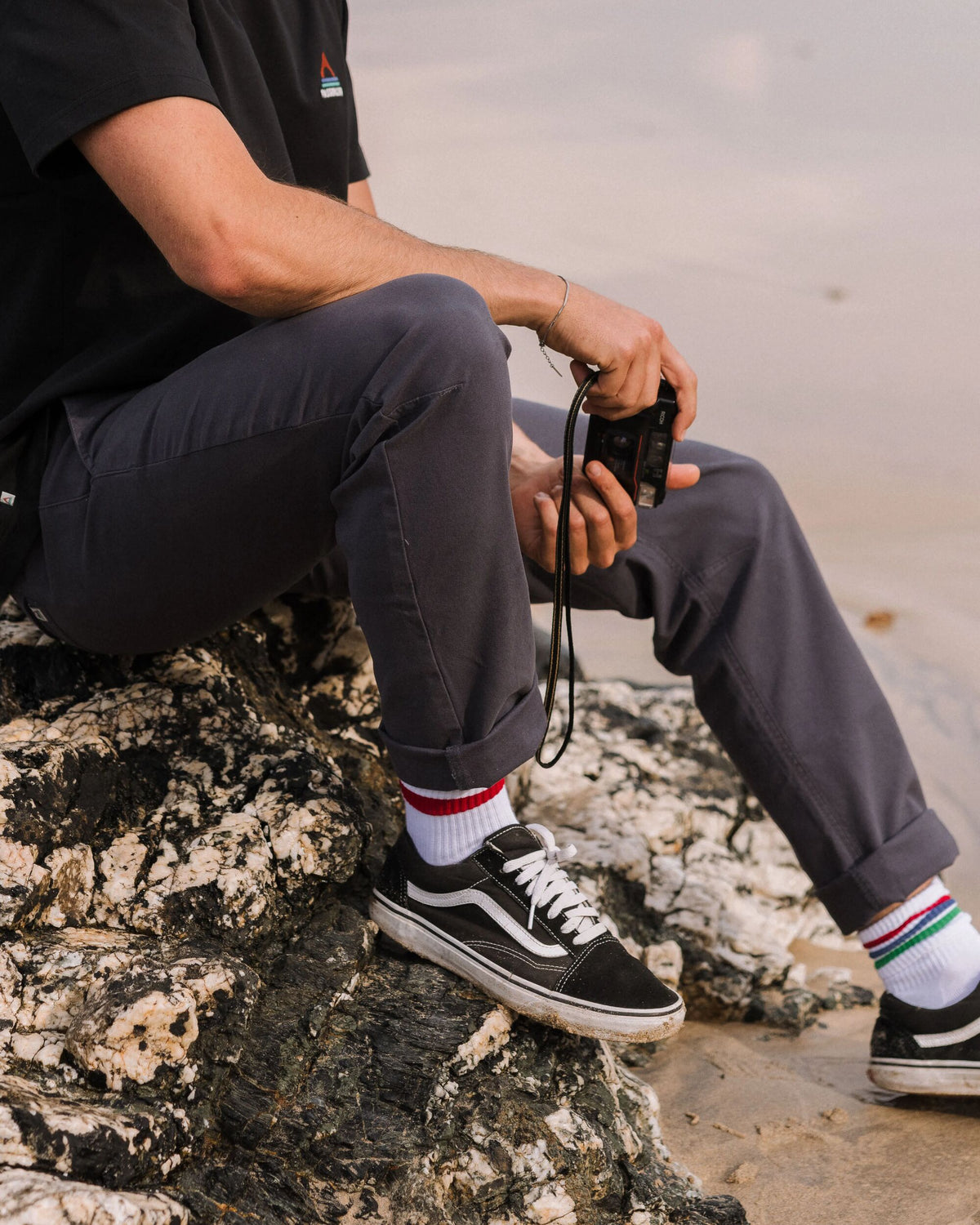 Horizon Regular Fit Trouser - Charcoal - Lifestyle