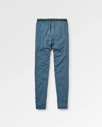 Men's Merino Blend Base Layer Bottom - Storm Grey - Flatlay