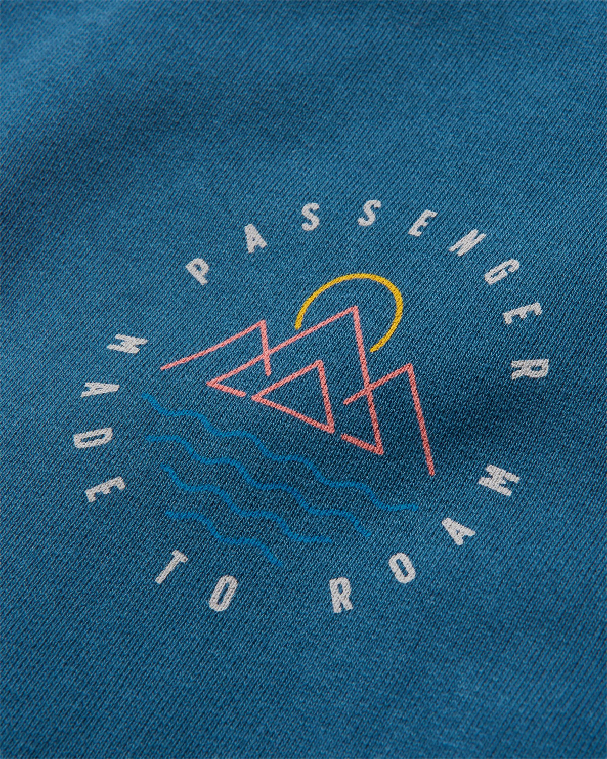 Escapism Regular Fit Sweatshirt - Dark Denim - Flatlay