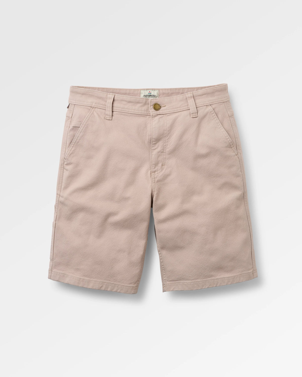 Vantage Cotton Canvas Short - Simply Taupe - Flatlay