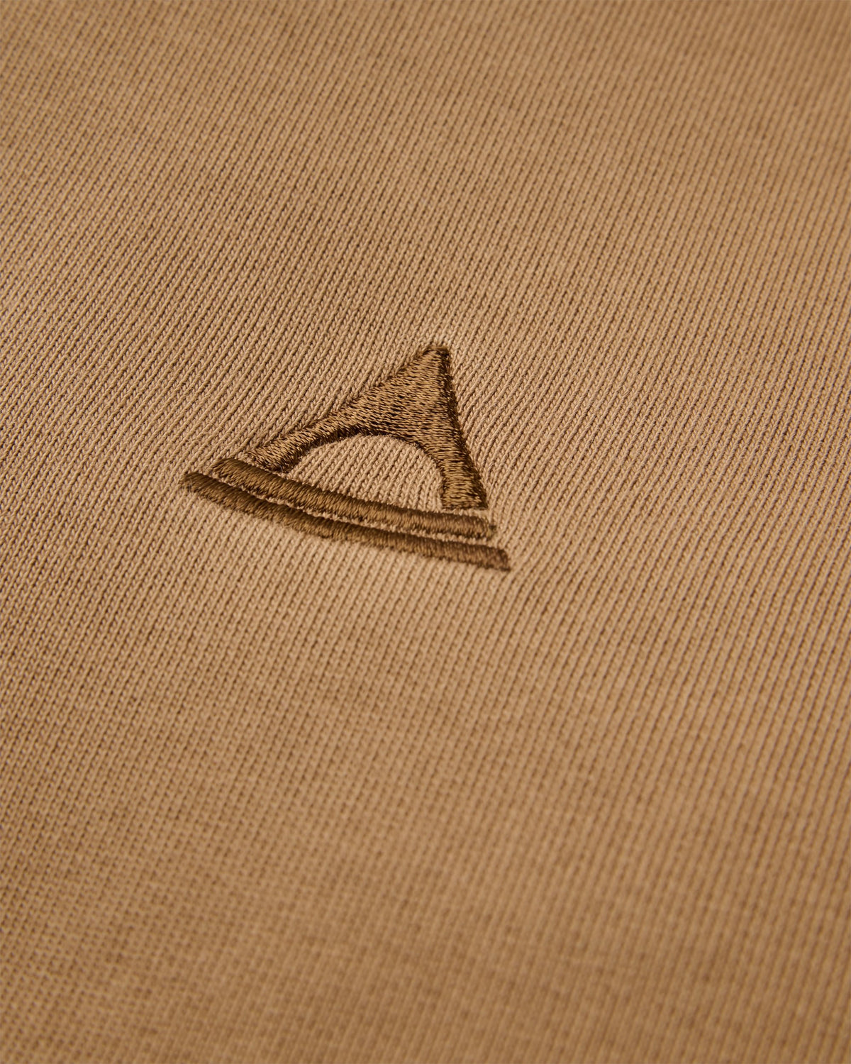 Vita Cotton Relaxed Fit Sweatshirt - Caramel - Flatlay