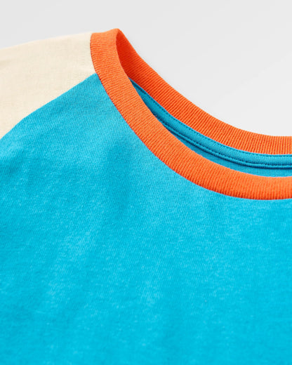 Riser LS T-Shirt - Bluejay - Flatlay