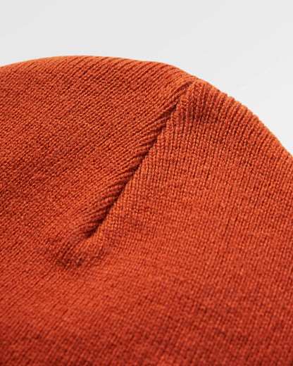Core High-Top Beanie - Rust - Flatlay