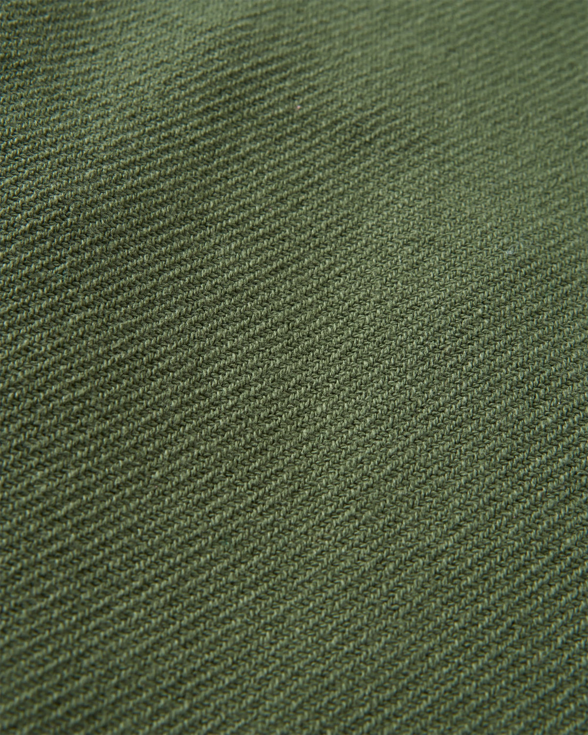 Maya Twill Overshirt - Wild Green - Flatlay