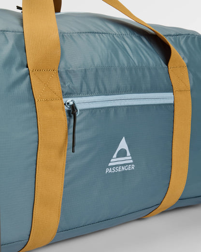 Travelscape 40L Packable Duffel Bag - Stormy Blue  - Flatlay
