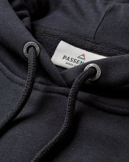 Odyssey Hoodie - Black - Flatlay