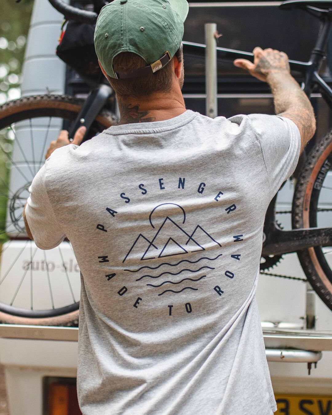 Escapism T-Shirt - Grey Marl - Lifestyle