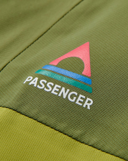 Trailscape Men's 3L Waterproof Jacket - Clover/Tea Green - Flatlay