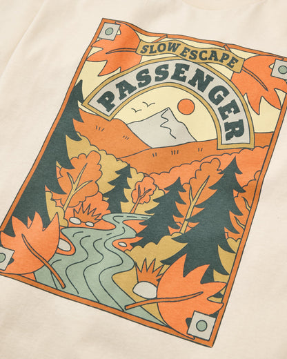 Rambling T-Shirt - Birch - Flatlay