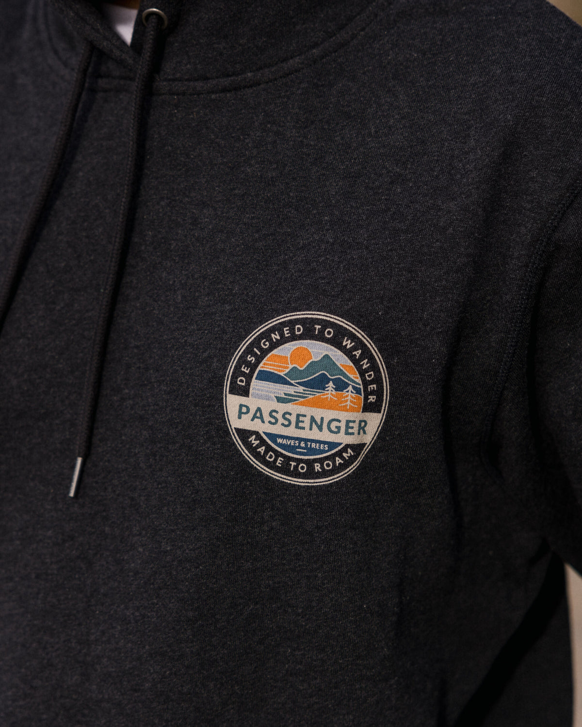 Odyssey Hoodie - Ebony Marl - Lifestyle - Male