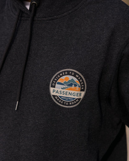 Odyssey Hoodie - Ebony Marl - Lifestyle - Male