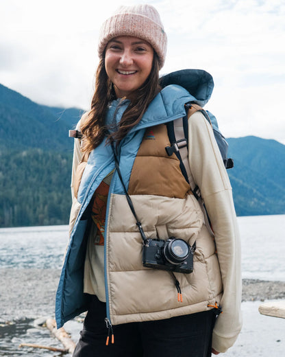 Kai Insulated Gilet - Toffee/Stone - Lifestyle