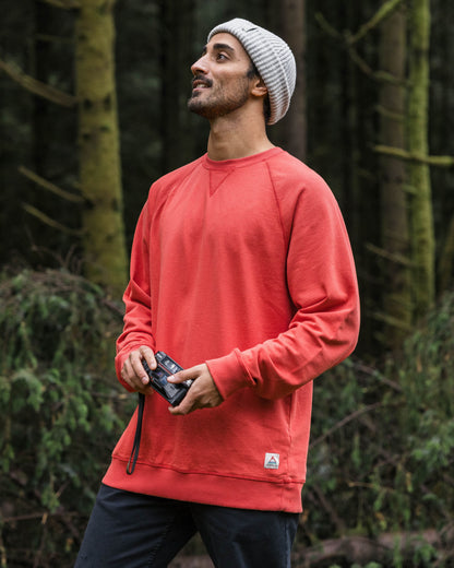 Heritage Men's Sweatshirt - Cardinal - Lifestyle