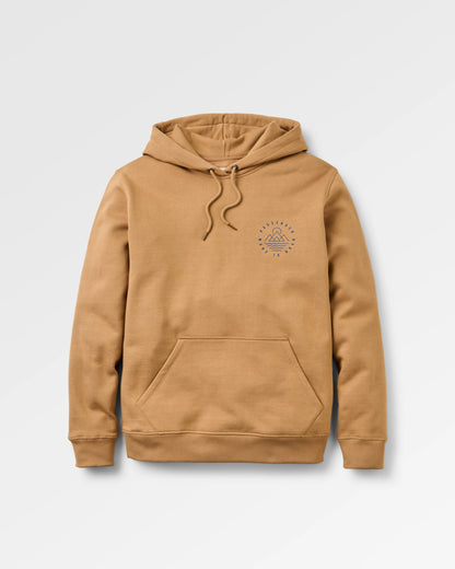 Escapism Regular Fit Hoodie - Toffee - Flatlay