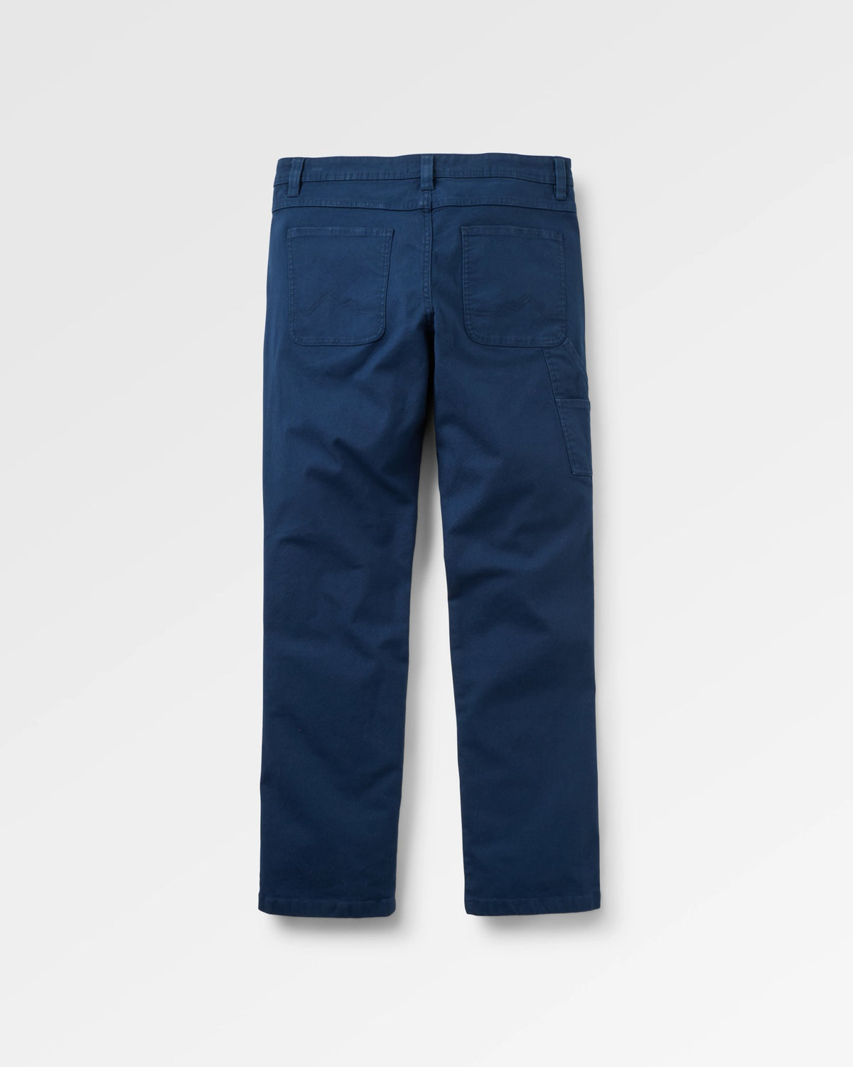 Vantage Cotton Canvas Trouser - Rich Navy - Flatlay