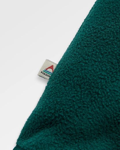 Nestling Polar-Lined Sherpa Fleece - Grey Dawn/Rain Forest - Flatlay