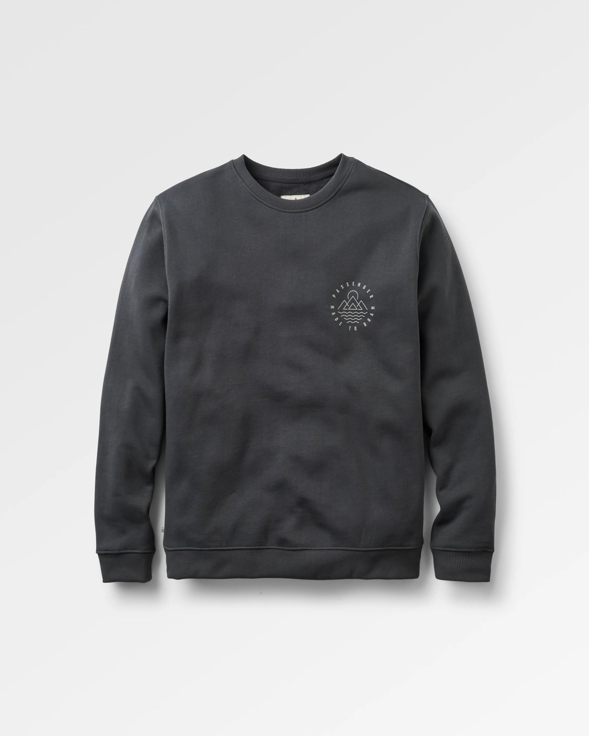 Escapism Regular Fit Sweatshirt - Black - Flatlay