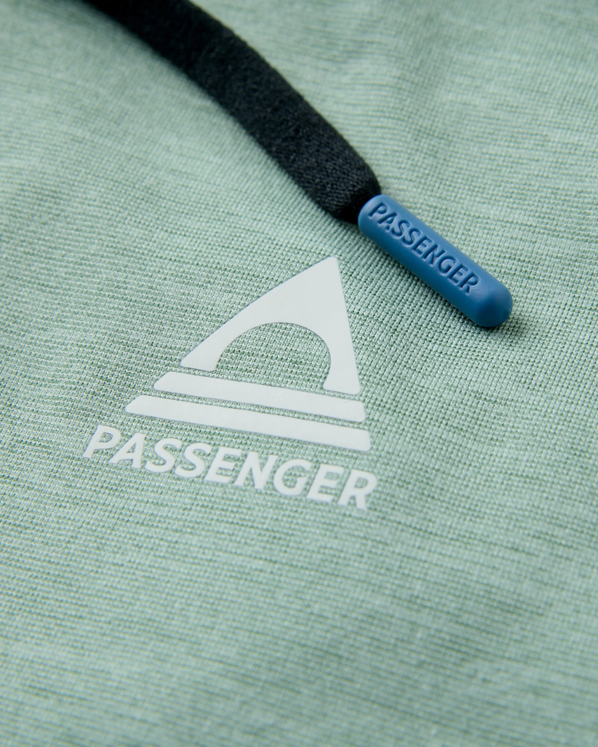 Sunvale Hooded UPF50 LS T-Shirt - Pistachio Marl - Flatlay