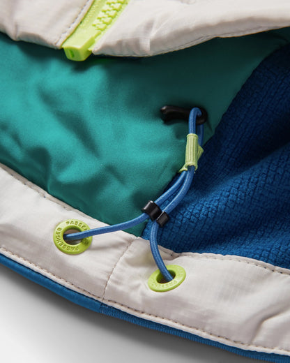 Daybreak Lightweight Thermore® Insulated Jacket - Tidal Blue/Blue Steel/Birch - Flatlay