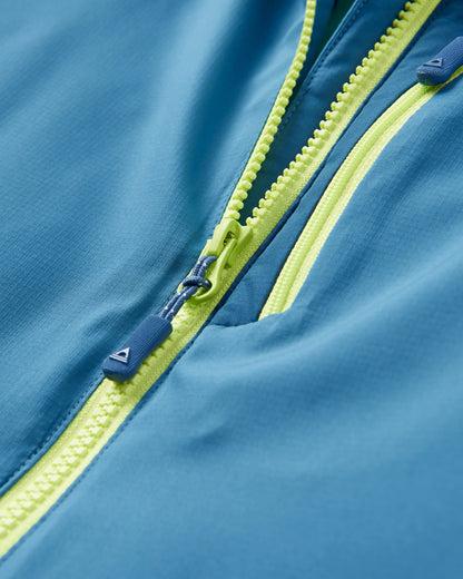 Shasta Lightweight Thermore® Insulated Jacket - Tidal Blue/Blue Steel/Birch - Flatlay
