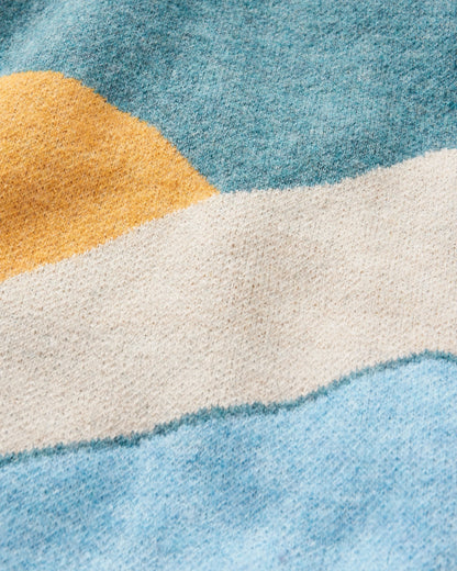 Vista Knitted Jumper - Arctic - Flatlay