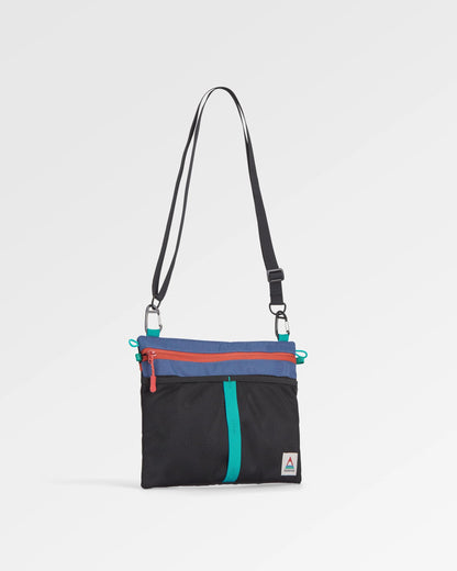 Waypoint Cross Body Bag - Black - Flatlay