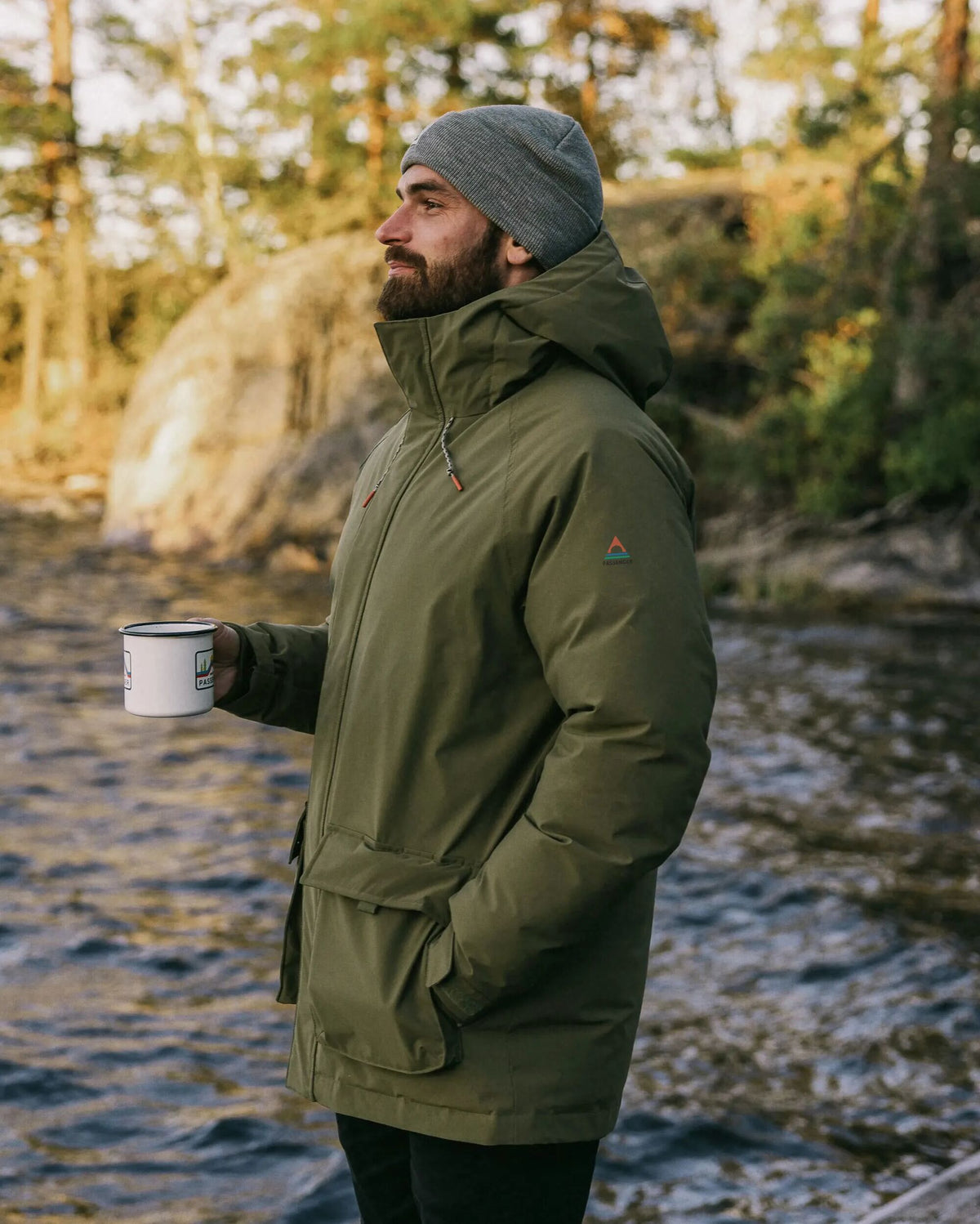 Baltic Insulated Parka - Khaki - Lifestyle