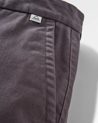 365 Cotton Trouser - Faded Black - Flatlay