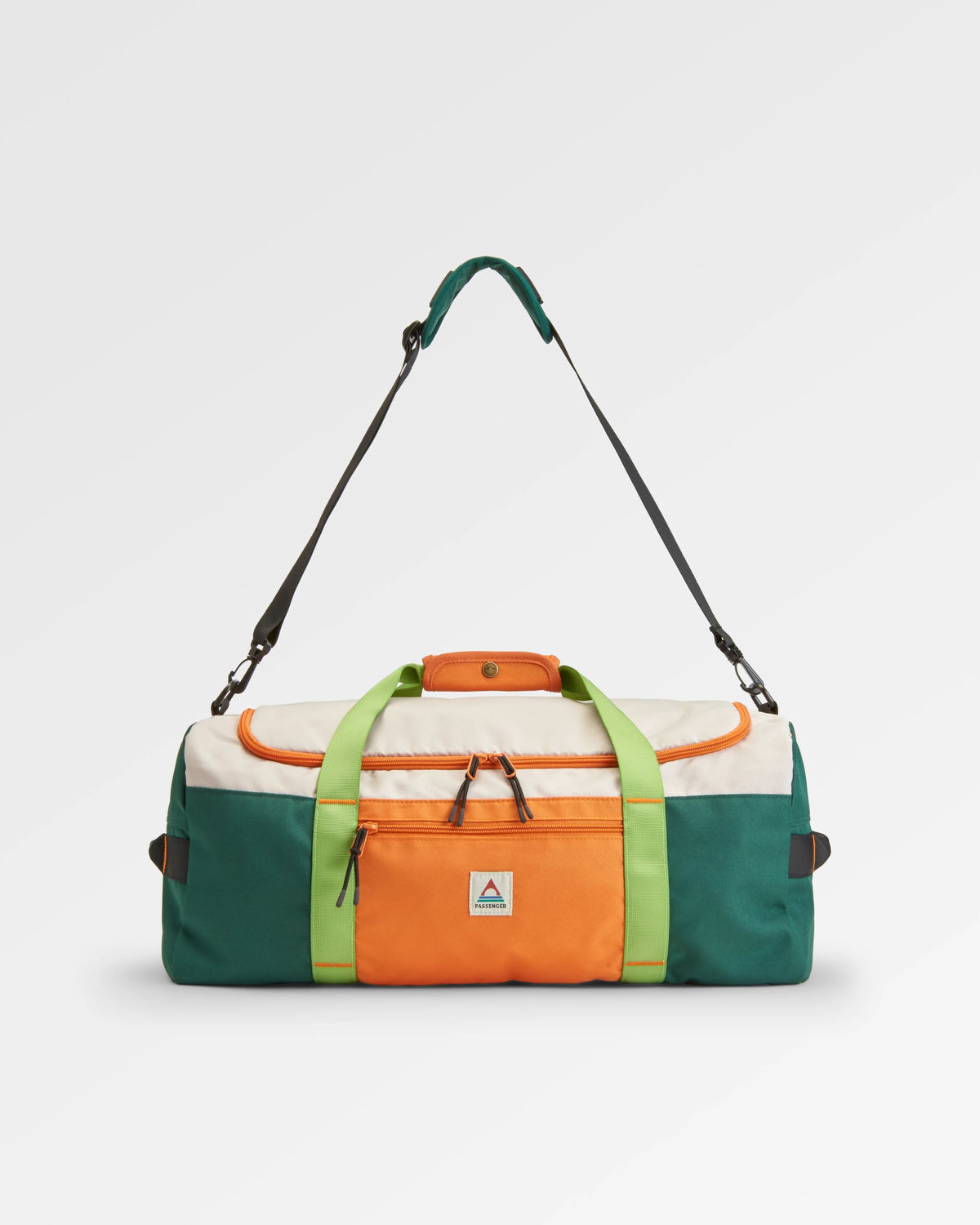 Boondocker 30L Duffel - Rain Forest Orange Multi - Flatlay