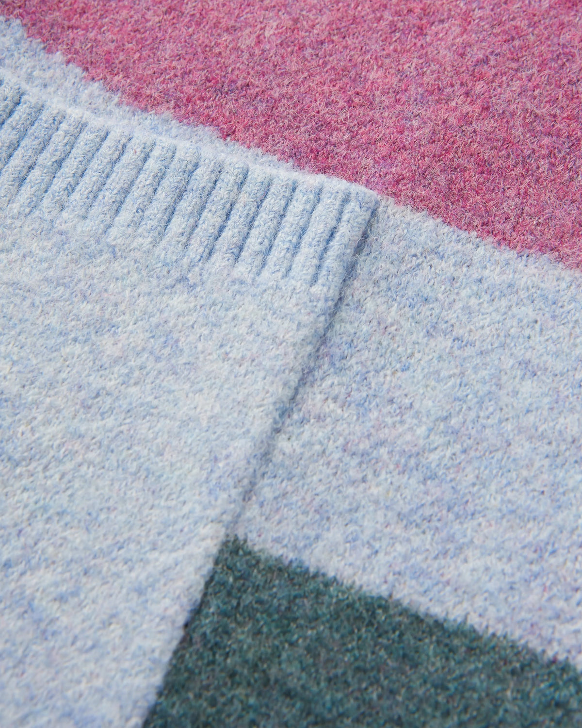 Vista Knitted Cardigan - Rhubarb - Flatlay