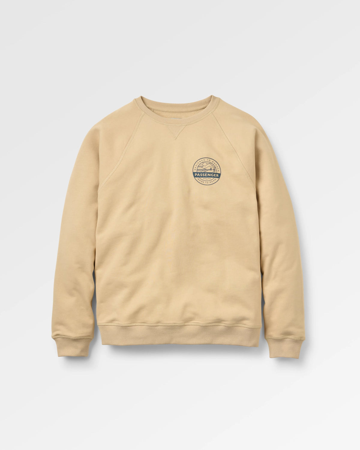 Odyssey Sweatshirt - Stone - Flatlay