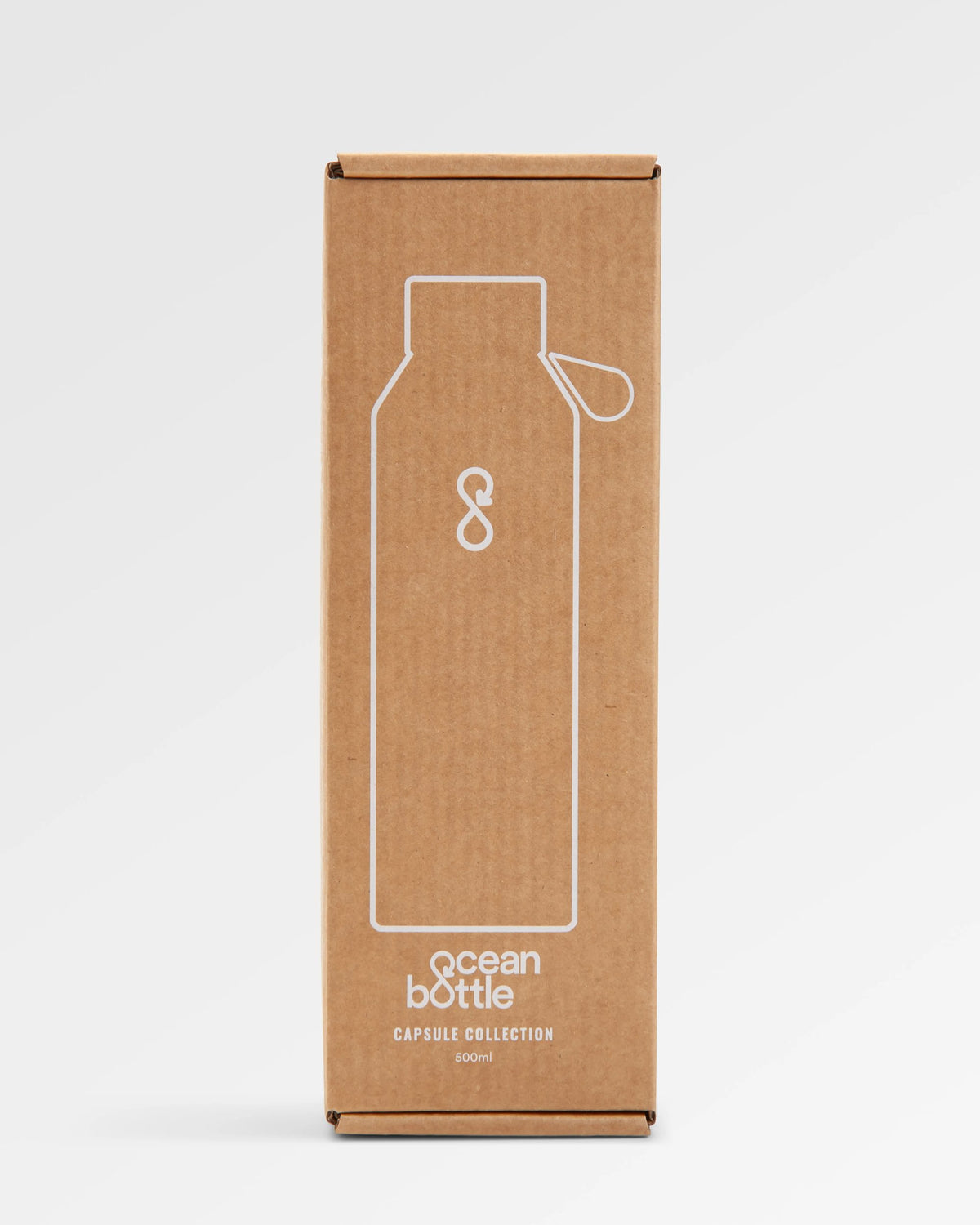 Original Ocean Bottle 500ml - Sahara Red - Flatlay