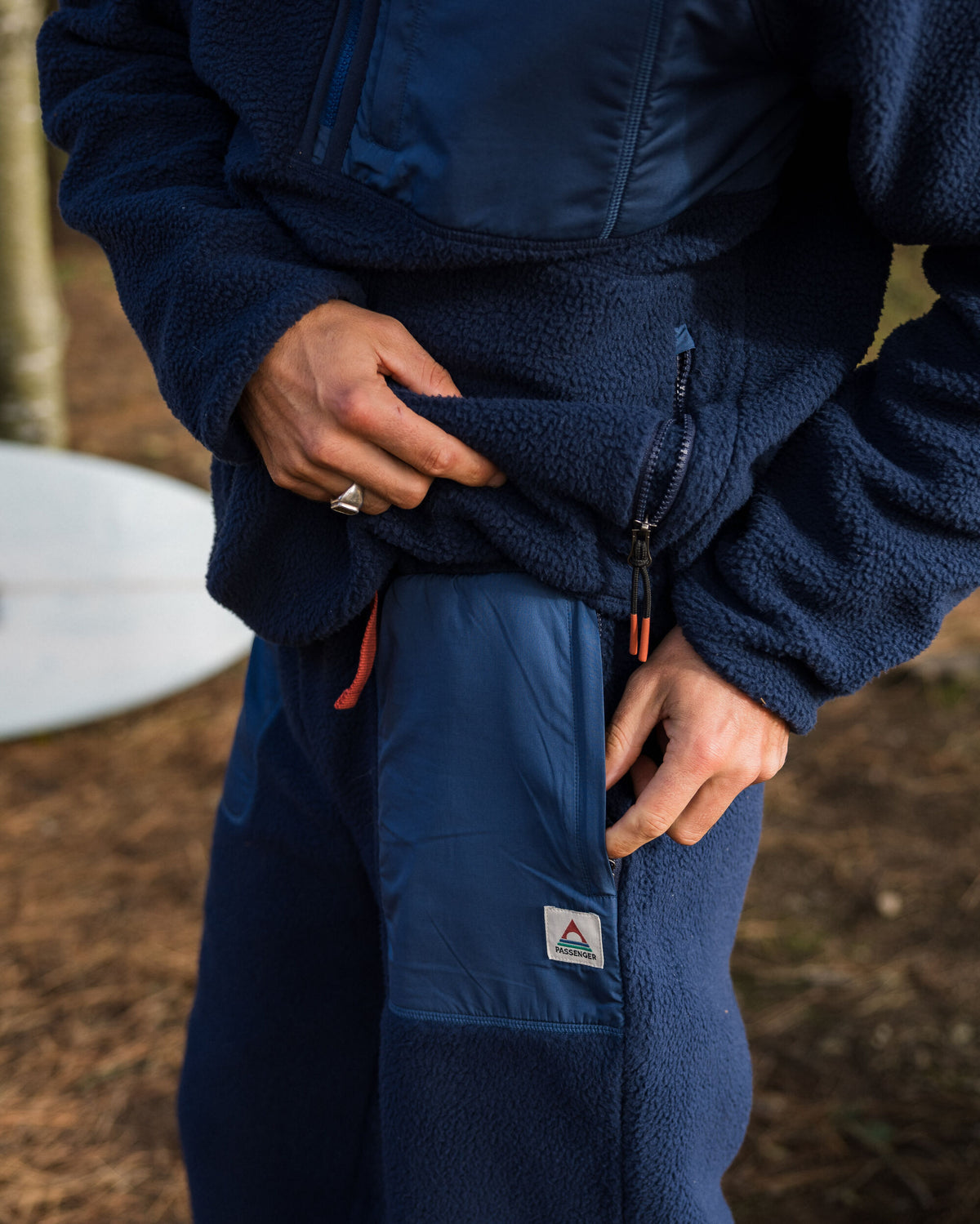 Offgrid Sherpa Fleece Jogger - Rich Navy - Lifestyle