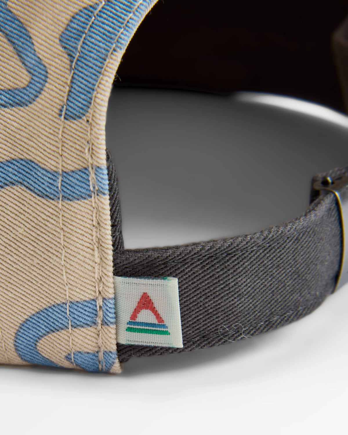 Coast 5 Panel Cap - Strata Swirl Birch - Flatlay