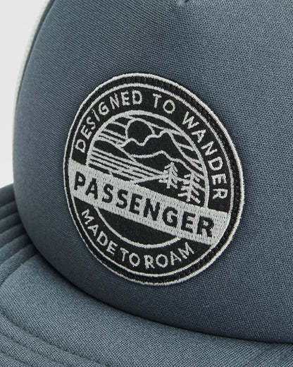 Odyssey Active Trucker Cap - Charcoal - Flatlay