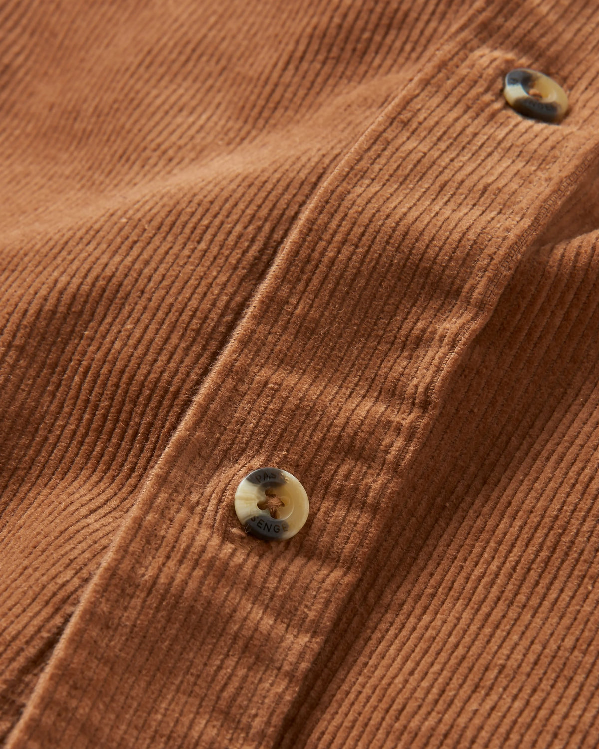 Backcountry Corduroy Shirt - Toffee - Flatlay