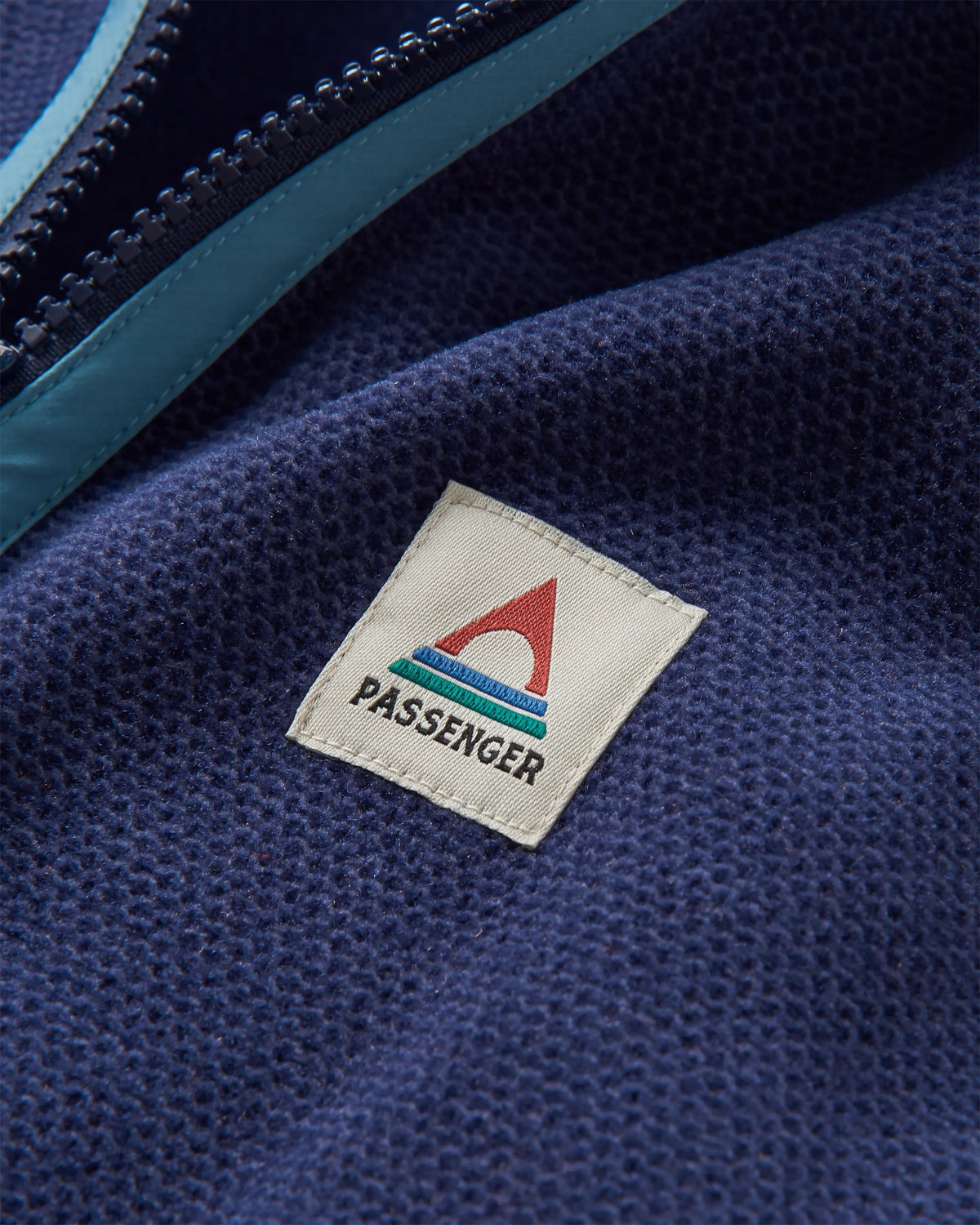 Men's Highland Polartec® Fleece - Rich Navy - Flatlay