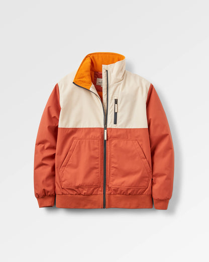 Finn Polar Fleece Lined Jacket - Baked Clay - Flatlay