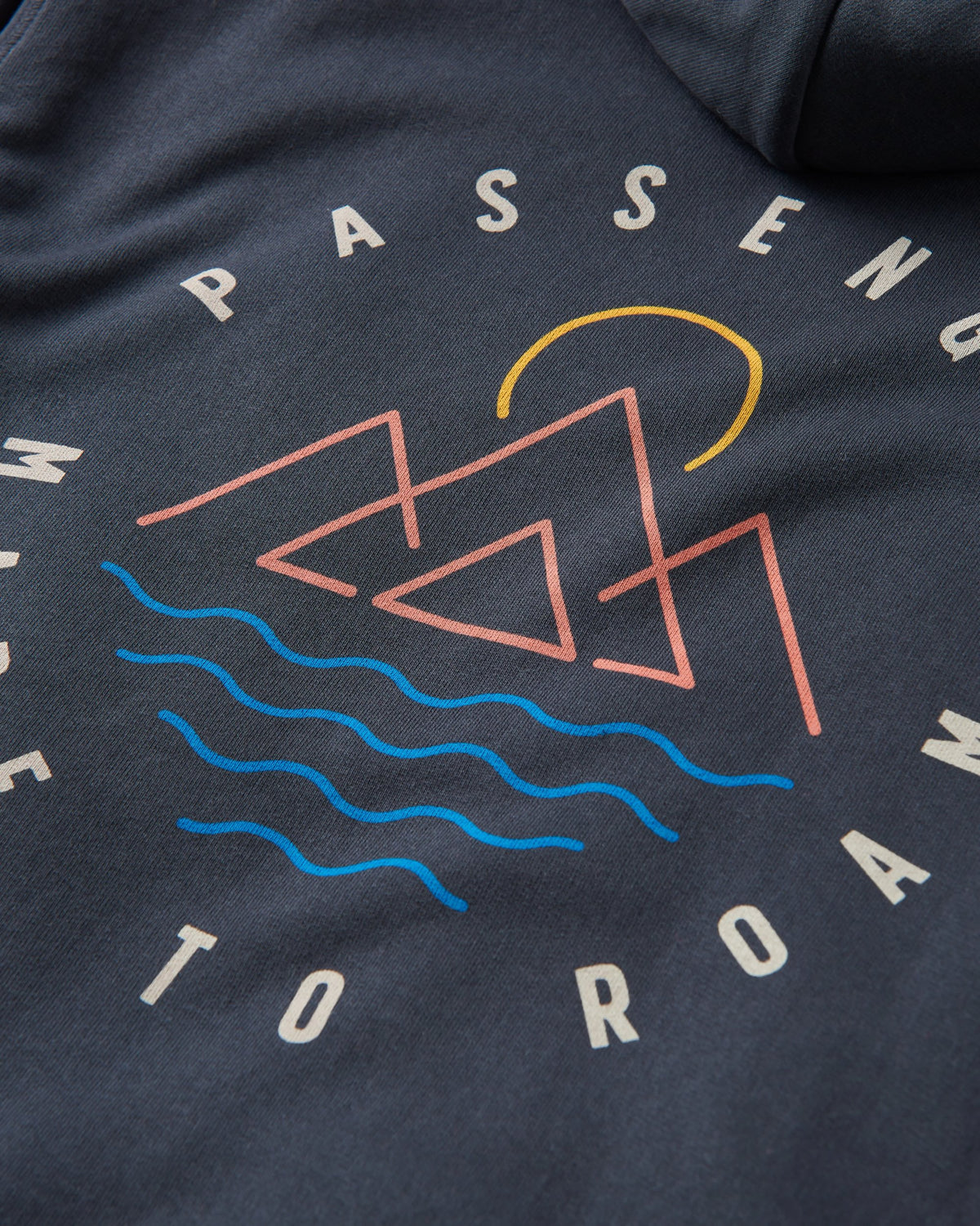 Escapism Regular Fit Hoodie - Black - Flatlay