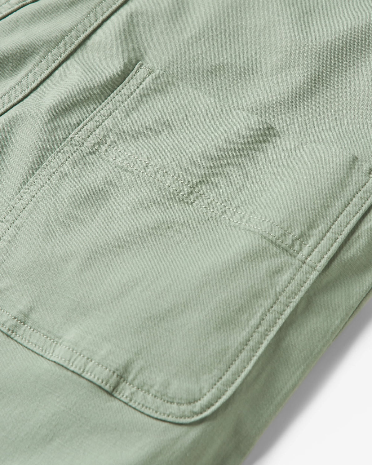 Meadows Cotton Dungarees - Pistachio - Flatlay