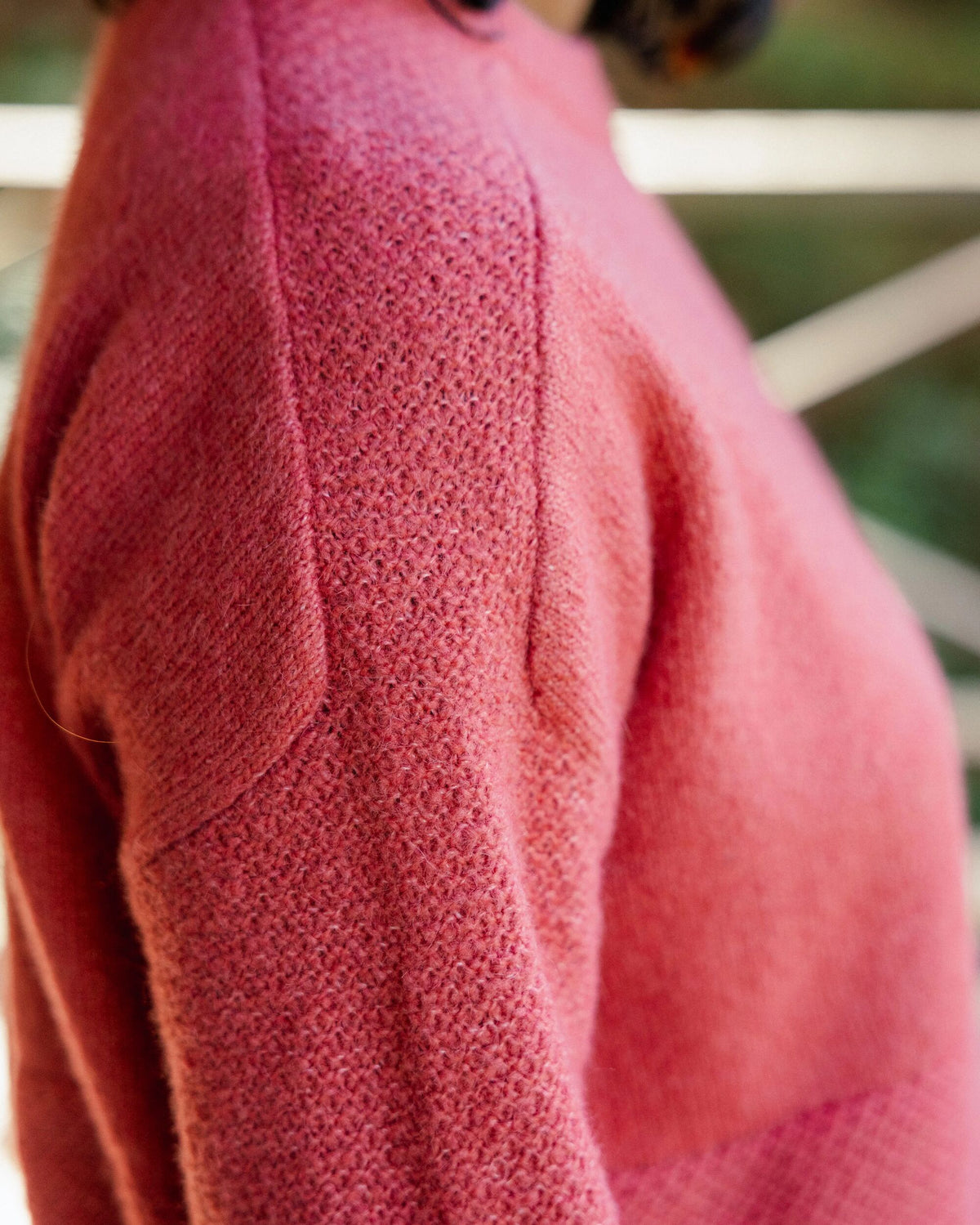 Cove Knitted Jumper - Mineral Red - Lifestyle